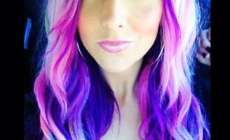 ombre hair bright colors 1