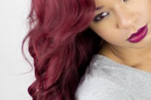 wine red hair color 1