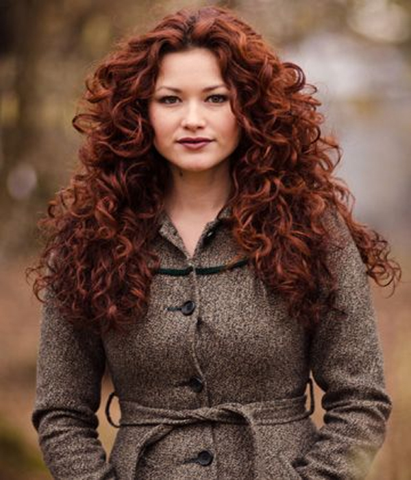 autumn red hair color photo - 3