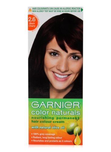 garnier black hair color photo - 5