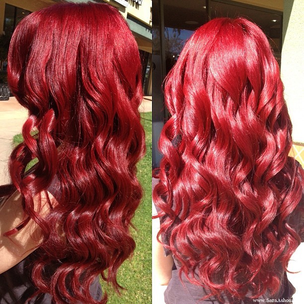 hair color shades of red photo - 10