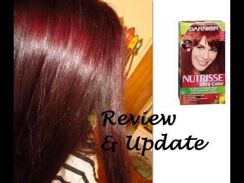 intense auburn red hair color photo - 1