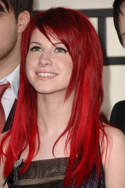 intense dark red hair color photo - 3