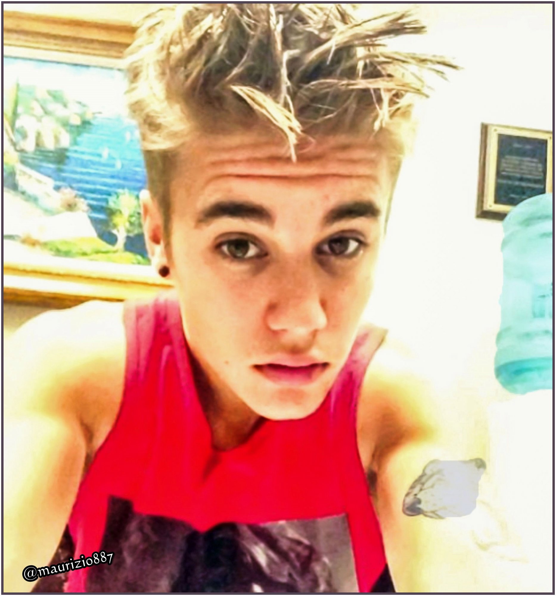 justin bieber new hair color photo - 4