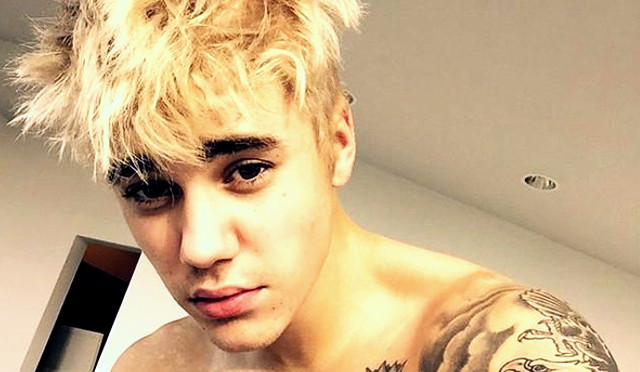 justin bieber new hair color photo - 6