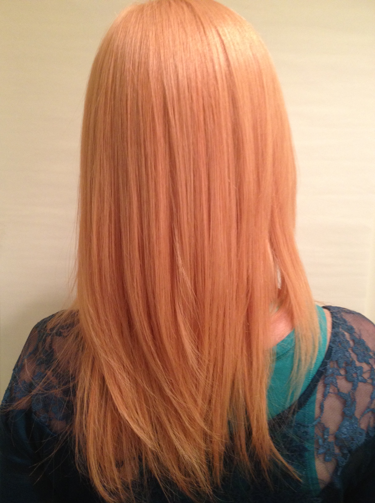 peach hair color photo - 2