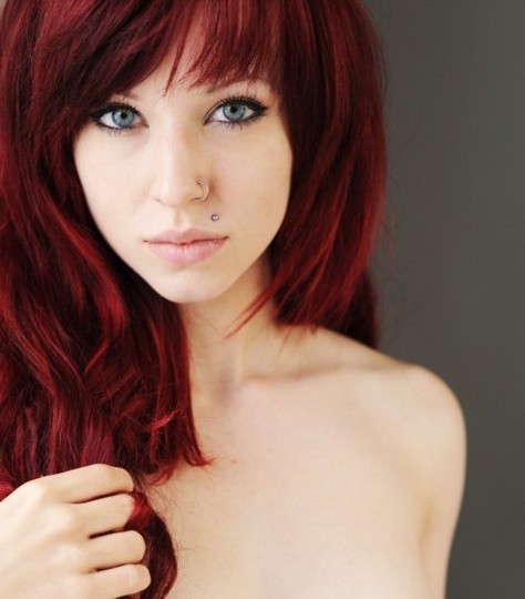 pretty hair colors for pale skin photo - 1