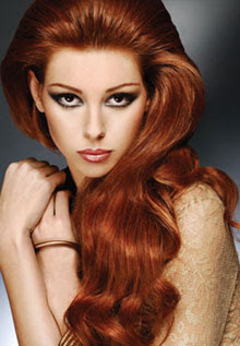 professional red hair color photo - 2