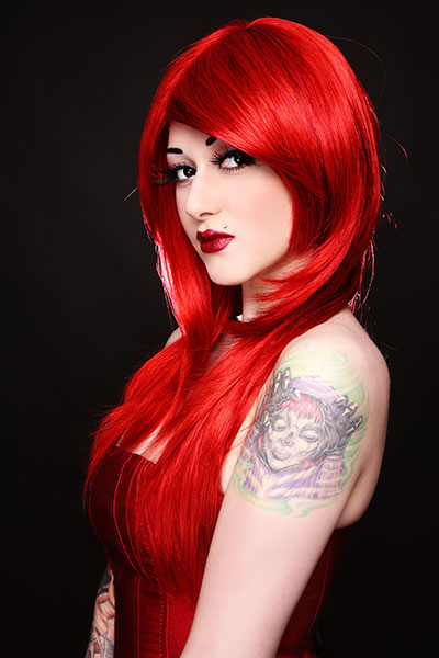 professional red hair color photo - 5