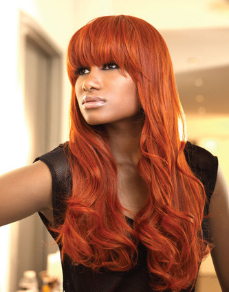 red orange hair color photo - 5
