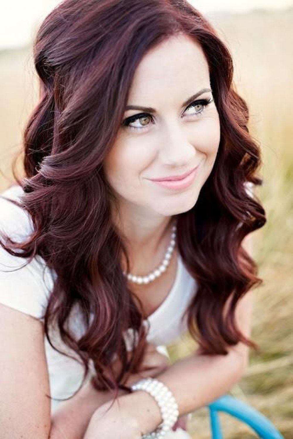 red tone hair color photo - 7