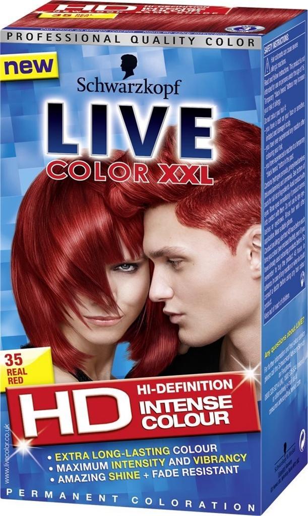 schwarzkopf live hair color-permanent photo - 4