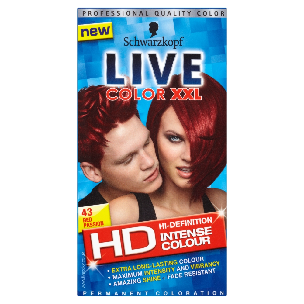 schwarzkopf live hair color-permanent photo - 8