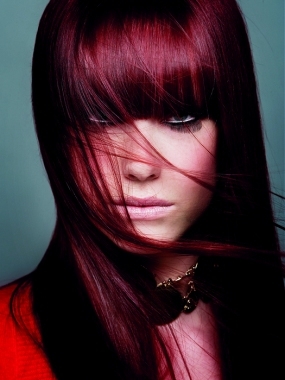 shades of burgundy hair color photo - 1