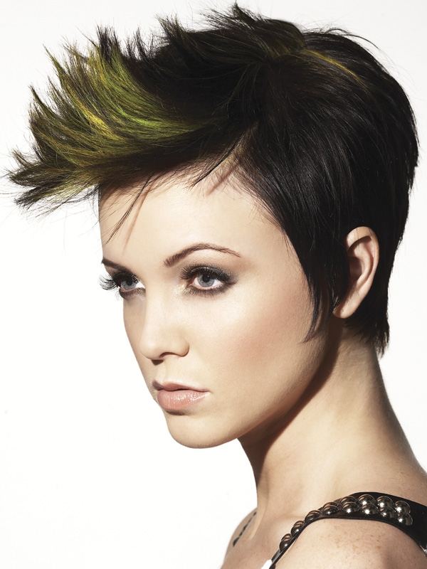 short hair and color photo - 5