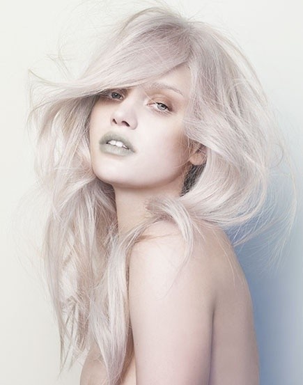silver blonde hair color photo - 4