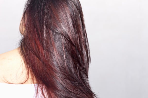 streaks of color in hair photo - 5
