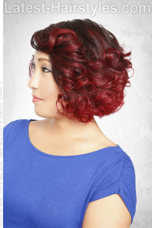 wild orchid hair color photo - 7